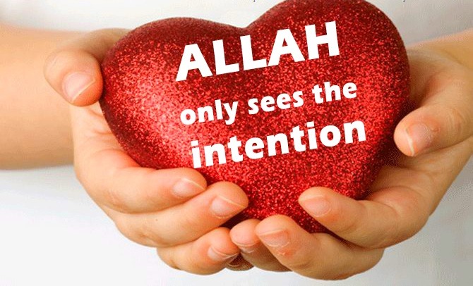 intention in islam