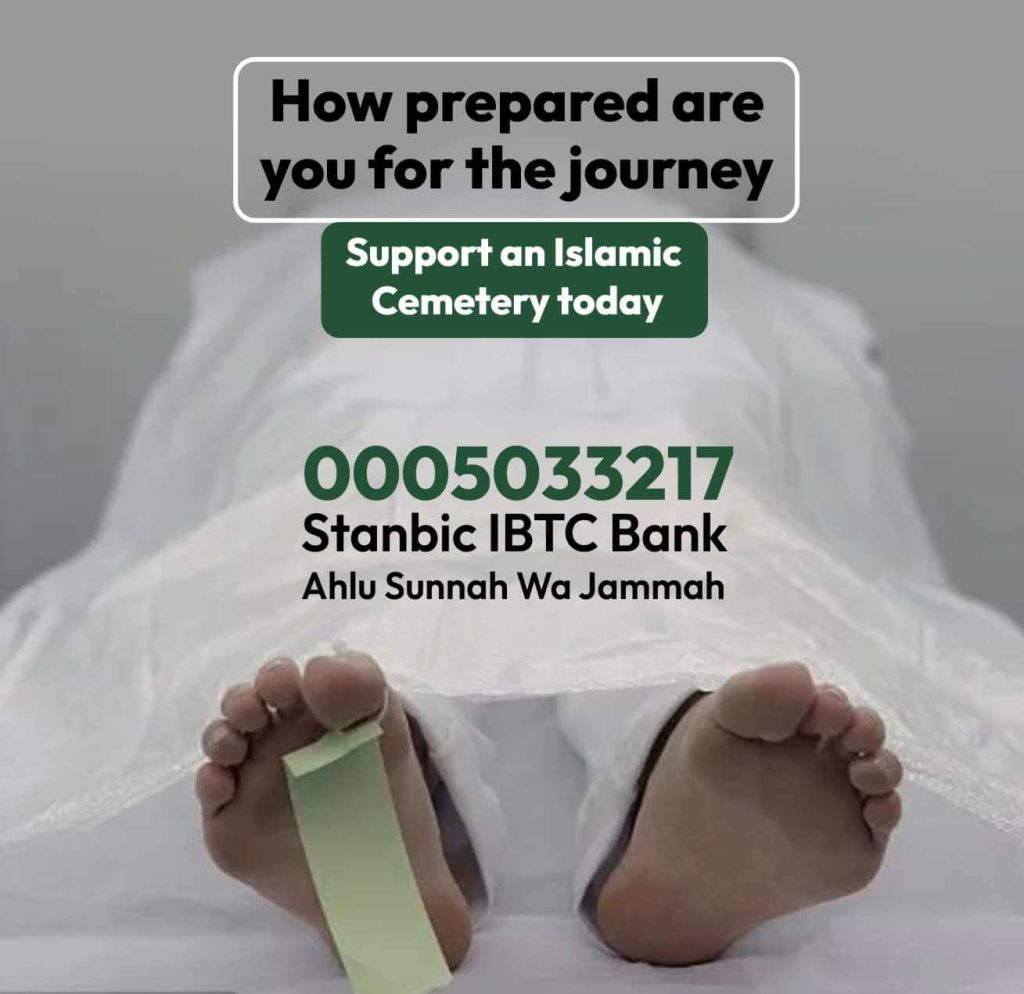 Ahlusunnah Sango Ota Sadaqah jariyah project Nigeria